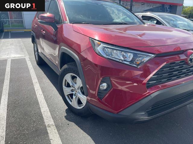 used 2021 Toyota RAV4 car, priced at $23,000