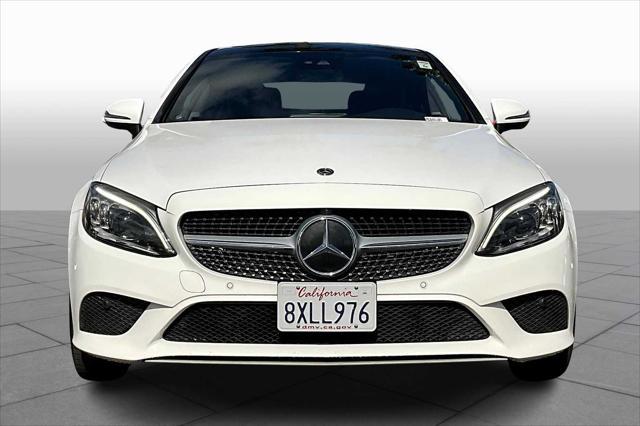 used 2021 Mercedes-Benz C-Class car, priced at $30,000