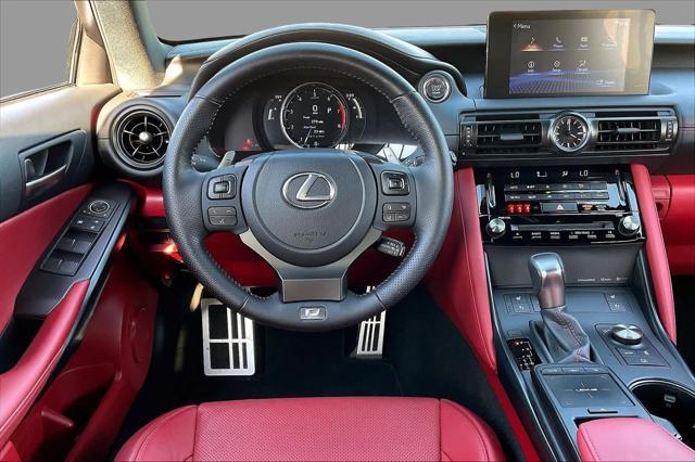 used 2024 Lexus IS 350 car, priced at $46,500