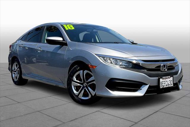 used 2018 Honda Civic car, priced at $13,700