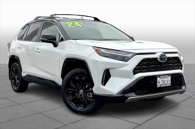 used 2024 Toyota RAV4 Hybrid car, priced at $44,000