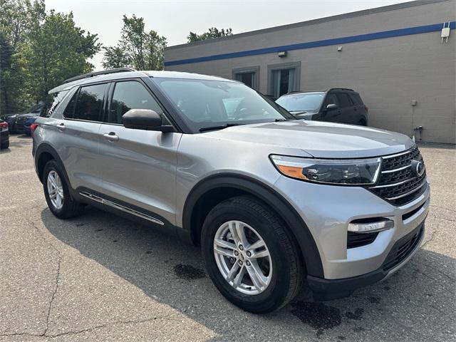 used 2022 Ford Explorer car, priced at $28,533
