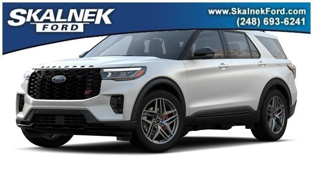 new 2025 Ford Explorer car, priced at $58,540