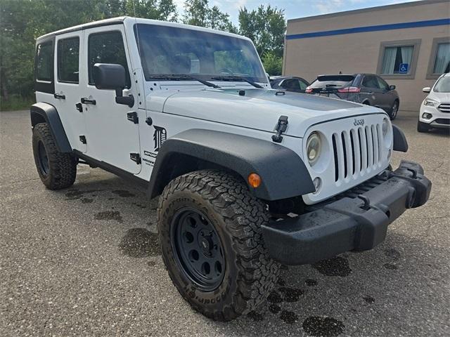 used 2015 Jeep Wrangler Unlimited car, priced at $11,358