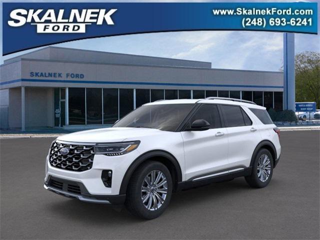 new 2025 Ford Explorer car, priced at $56,935