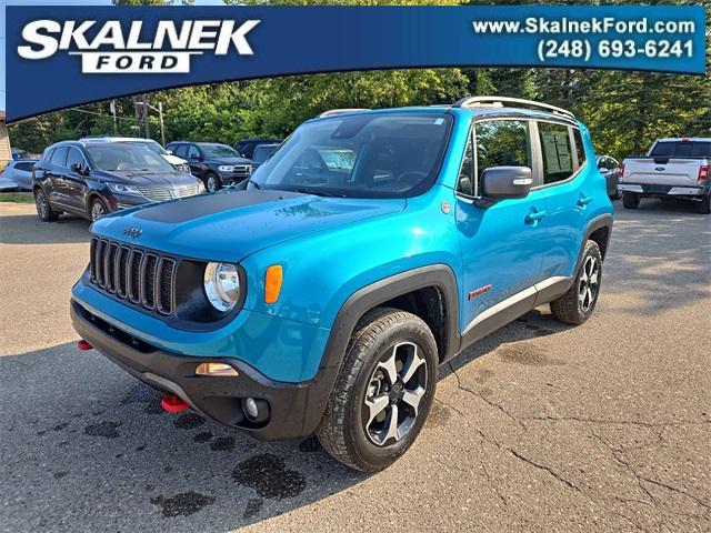 used 2021 Jeep Renegade car, priced at $22,356