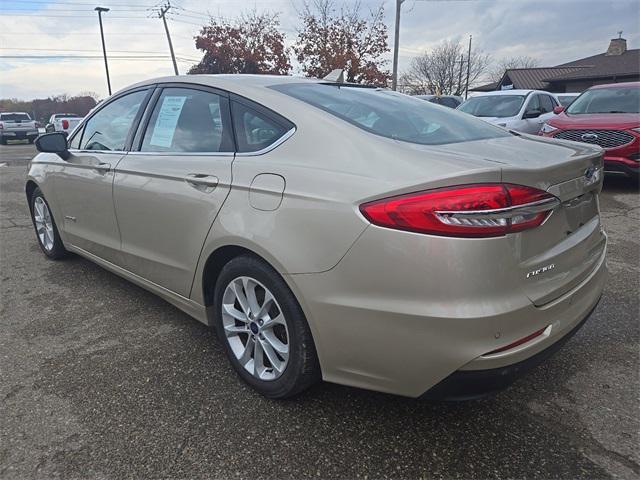 used 2019 Ford Fusion Hybrid car, priced at $13,438