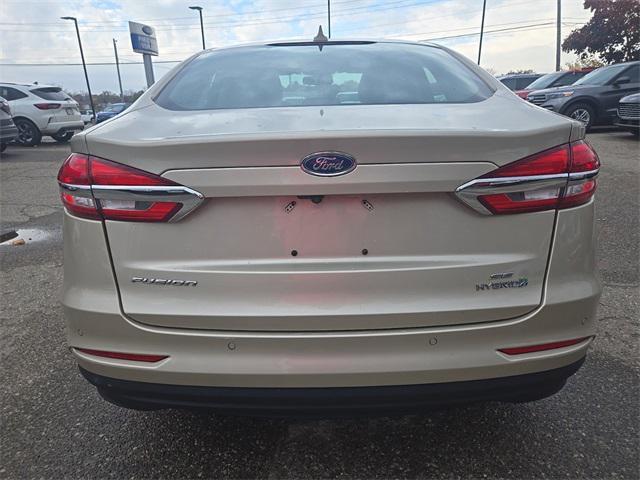 used 2019 Ford Fusion Hybrid car, priced at $13,438