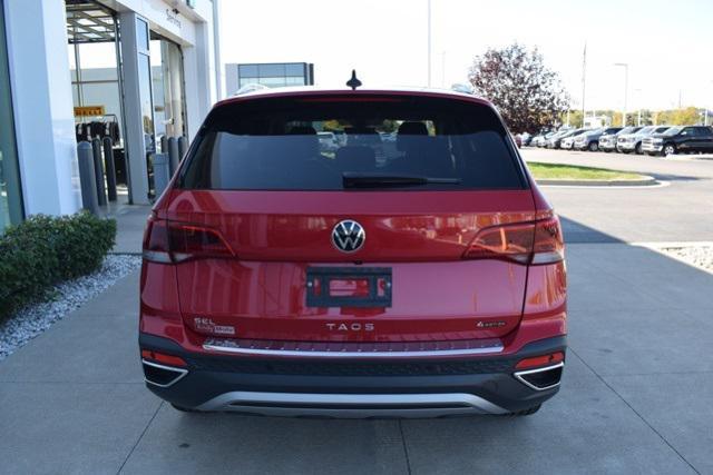 new 2024 Volkswagen Taos car, priced at $33,143