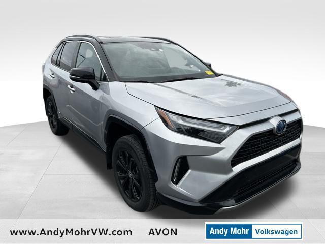 used 2022 Toyota RAV4 Hybrid car, priced at $37,500
