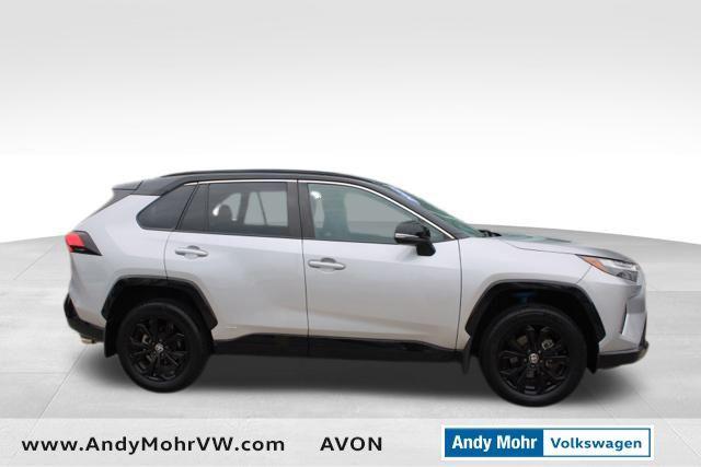 used 2022 Toyota RAV4 Hybrid car, priced at $38,000