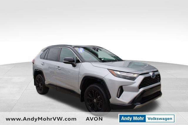 used 2022 Toyota RAV4 Hybrid car, priced at $37,500