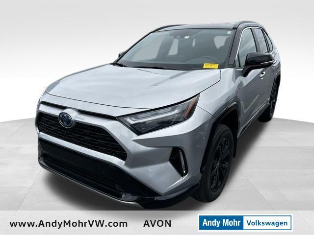 used 2022 Toyota RAV4 Hybrid car, priced at $37,500