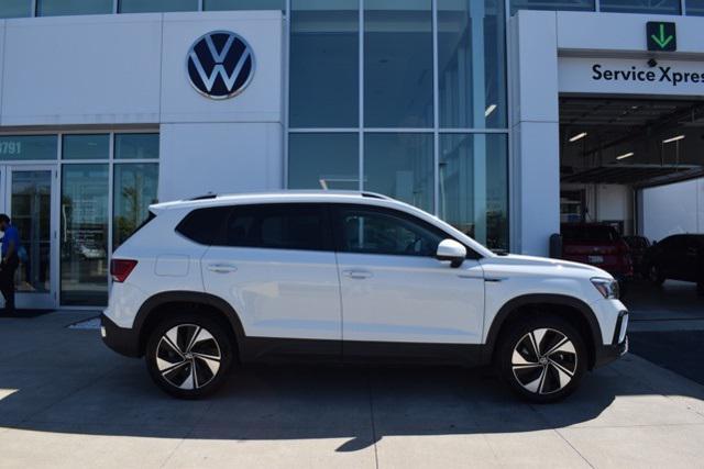 new 2024 Volkswagen Taos car, priced at $28,949