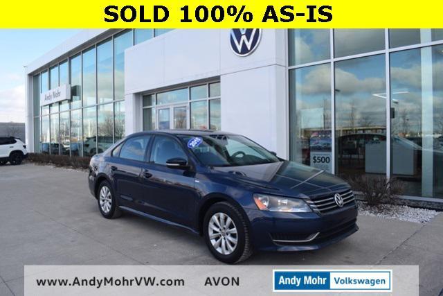 used 2015 Volkswagen Passat car, priced at $4,500