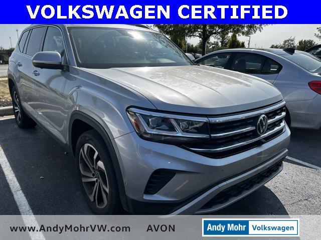 used 2021 Volkswagen Atlas car, priced at $32,000