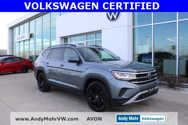 used 2022 Volkswagen Atlas car, priced at $29,000