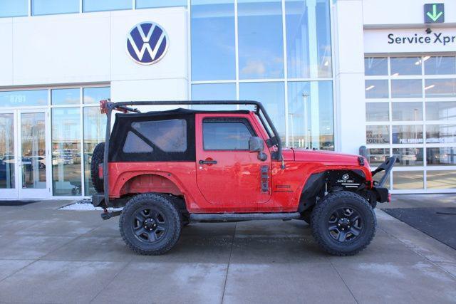 used 2018 Jeep Wrangler JK car, priced at $18,500
