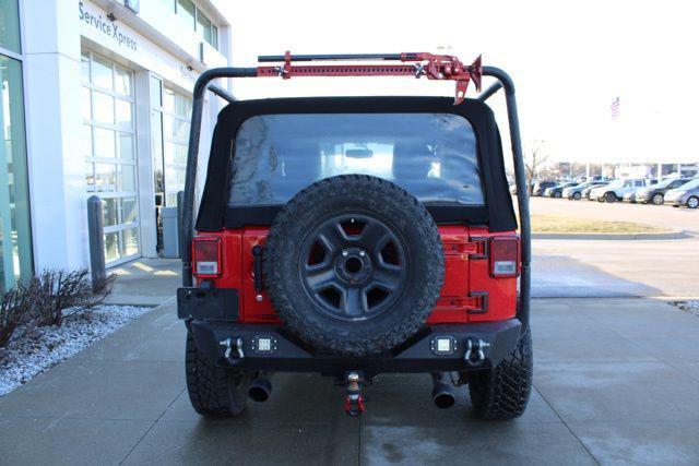 used 2018 Jeep Wrangler JK car, priced at $18,500