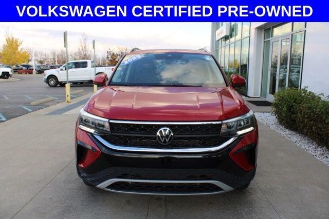 used 2023 Volkswagen Taos car, priced at $21,500