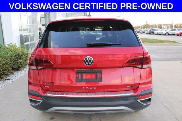used 2023 Volkswagen Taos car, priced at $21,500