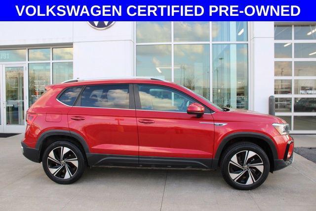used 2023 Volkswagen Taos car, priced at $21,500
