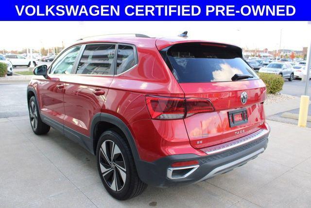 used 2023 Volkswagen Taos car, priced at $21,500