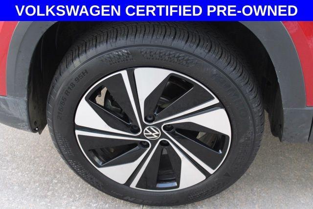 used 2023 Volkswagen Taos car, priced at $21,500