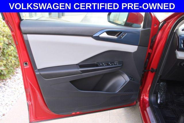used 2023 Volkswagen Taos car, priced at $21,500