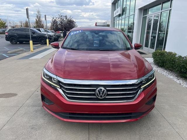 used 2021 Volkswagen Passat car, priced at $18,000