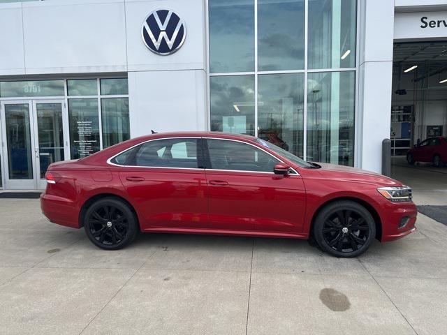 used 2021 Volkswagen Passat car, priced at $18,000