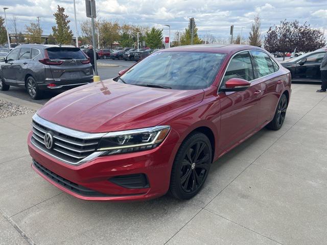 used 2021 Volkswagen Passat car, priced at $18,000