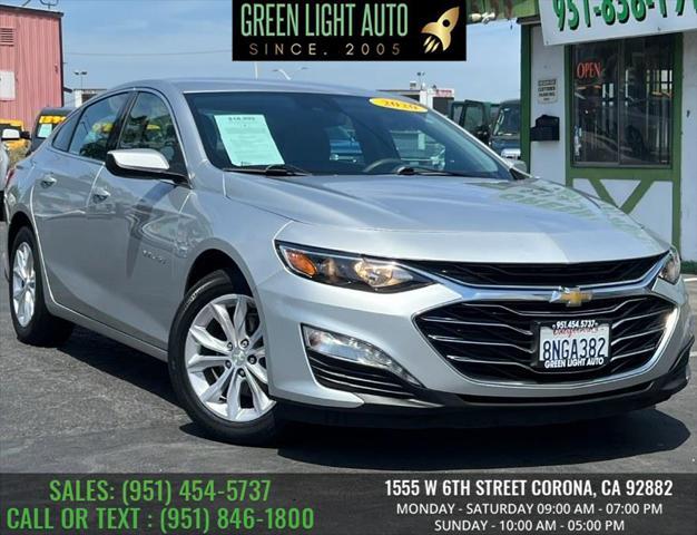 used 2020 Chevrolet Malibu car, priced at $14,995