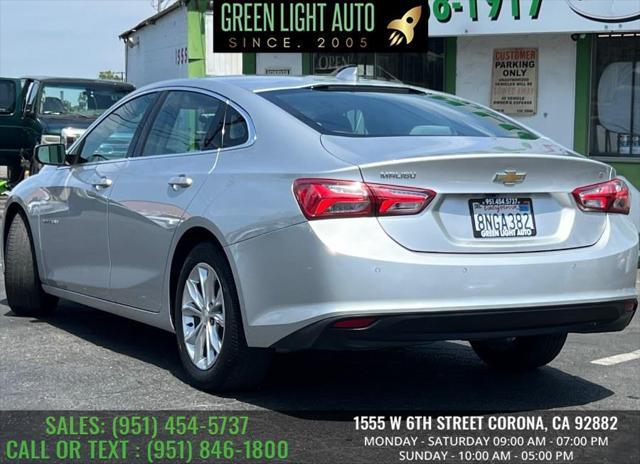 used 2020 Chevrolet Malibu car, priced at $14,995