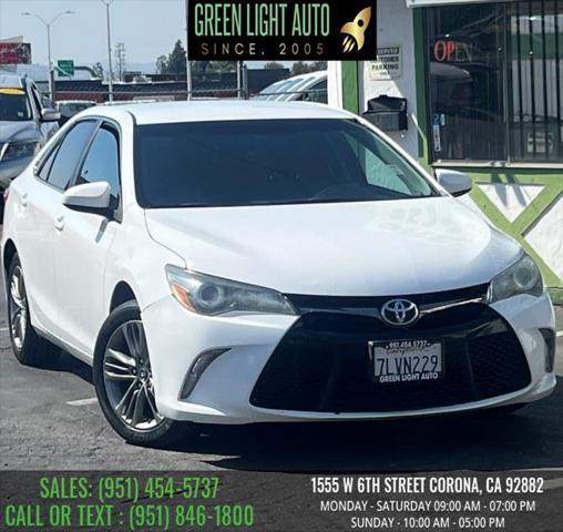 used 2015 Toyota Camry car, priced at $12,495