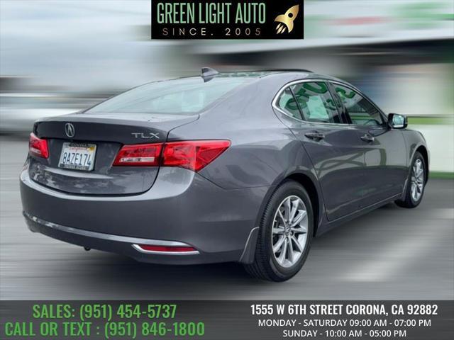 used 2018 Acura TLX car, priced at $15,995