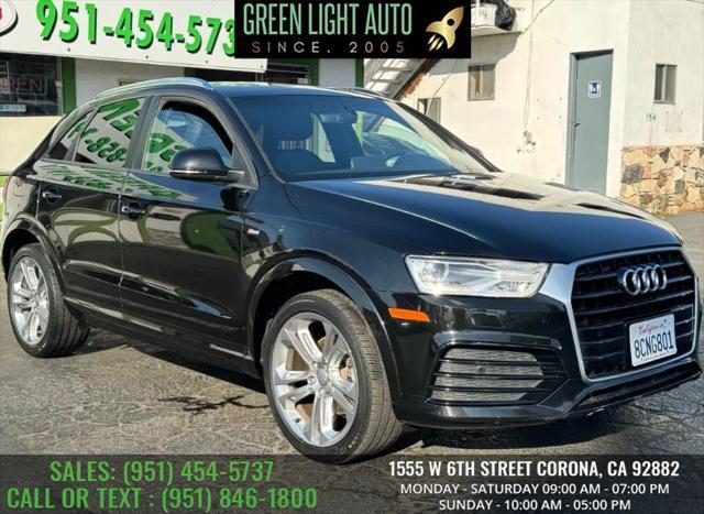 used 2018 Audi Q3 car, priced at $14,995