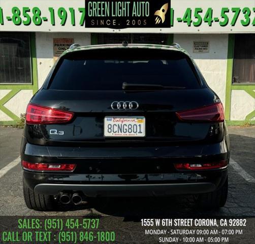 used 2018 Audi Q3 car, priced at $14,995