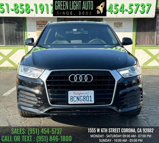 used 2018 Audi Q3 car, priced at $14,995