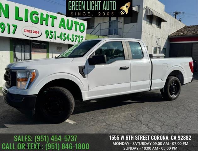 used 2021 Ford F-150 car, priced at $15,990