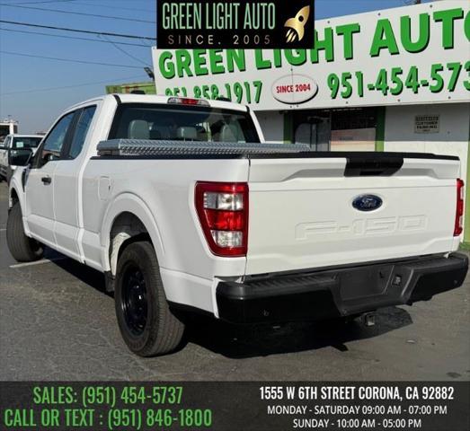 used 2021 Ford F-150 car, priced at $15,990