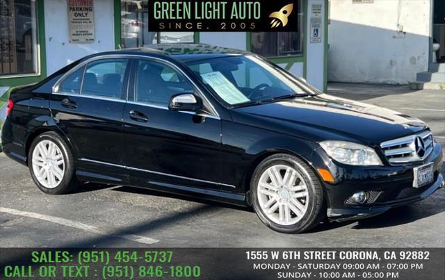 used 2009 Mercedes-Benz C-Class car, priced at $8,995