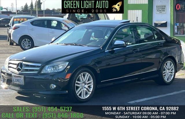 used 2009 Mercedes-Benz C-Class car, priced at $7,995