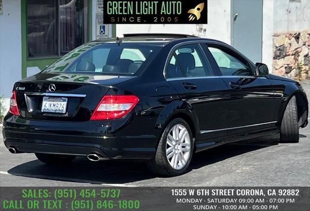 used 2009 Mercedes-Benz C-Class car, priced at $8,995