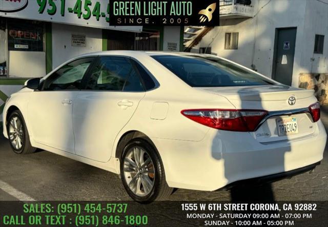 used 2016 Toyota Camry car, priced at $14,995