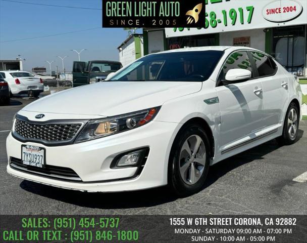 used 2016 Kia Optima Hybrid car, priced at $10,995