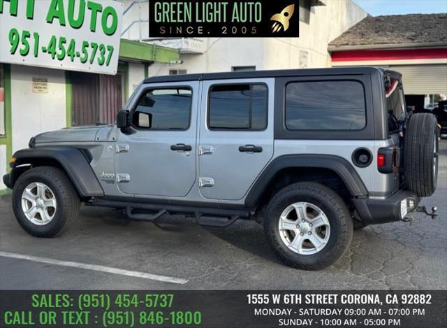 used 2019 Jeep Wrangler Unlimited car, priced at $17,995