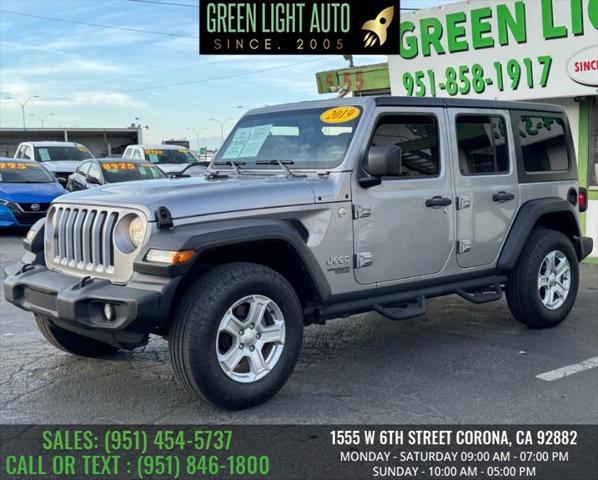 used 2019 Jeep Wrangler Unlimited car, priced at $17,995