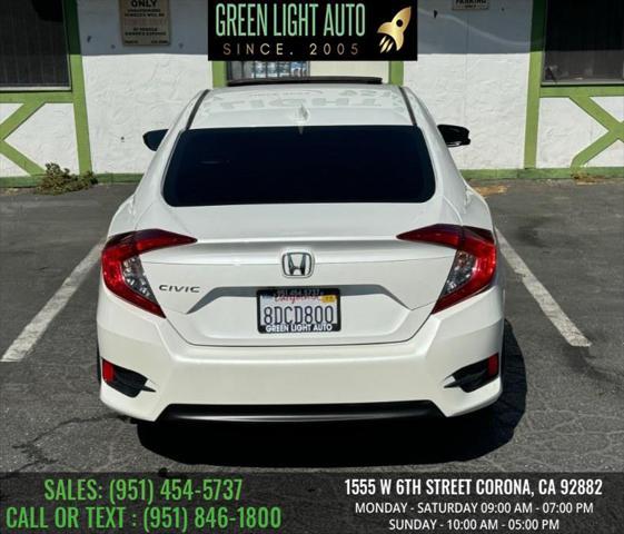 used 2018 Honda Civic car, priced at $14,995