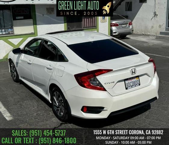 used 2018 Honda Civic car, priced at $14,995